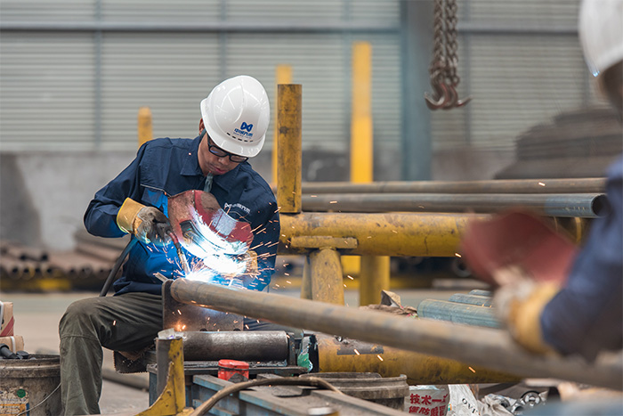 任丘网架焊接车间